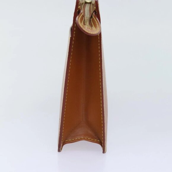 LOUIS VUITTON Epi Pochette Homme Clutch Bag Brown Zipangu Gold M52528 Auth 92635 - Picture 5 of 16